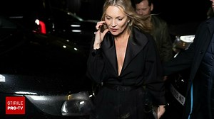 Kate Moss, incident vestimentar pe străzile din Paris. Cum au surprins-o paparazzi. GALERIE FOTO
