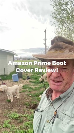 Amazon Prime boot covers for Cheap Scotsmen. #review #amazon