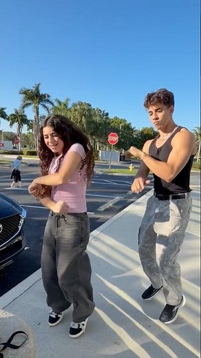 DANCING IN A PARKING LOT!!! @YoMariah @yoangelolo #shorts #viralshorts