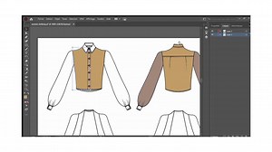 Technical Fashion Drawings , Flat Vectioriel Templates , Instant Download - Etsy Canada