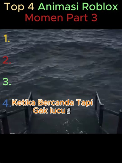 Top 4 Animasi Roblox Momen Part 3: Lucu dan Kocak