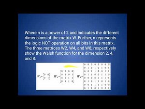 Walsh code by Baghyasree