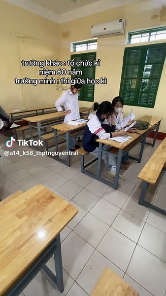 buồn của trường N #thptnguyentrai #fyp #xh