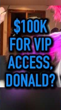 $100K for Access, Donald | Paula Poundstone #shorts