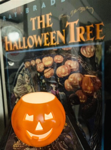 Jack O Lantern Candle Holder, the Halloween Tree, Vintage Pumpkin, Porcelain Decor - Etsy