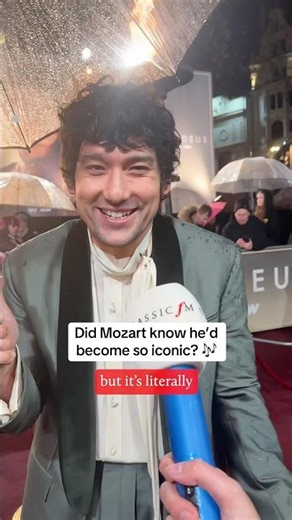 Did Mozart know he’d become so iconic? 🎶 #WillSharpe #Amadeus
