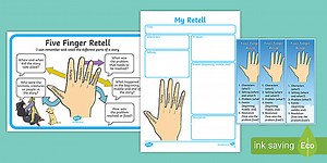 Five Finger Retell Resource Pack