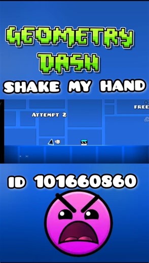 Shake my hand Geometry Dash