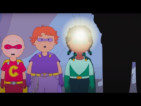 Kids Superheroes | Caillou Cartoon