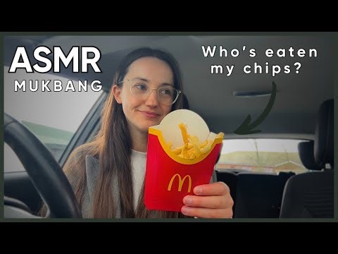 ASMR Mukbang: Who’s eaten my chips then? 🍟