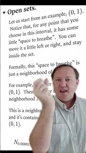 The Real Analysis Minute! - Video 0067 - Open sets of real numbers