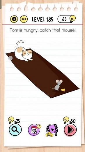 Brain test level 185 solution