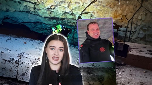 The scuba diver that disappeared in a cave