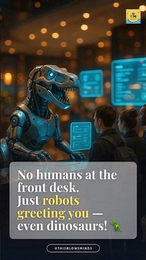 Japan’s Hotel Run Entirely by Robots! 🤖🏨