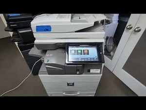 How To Connect Your Sharp Copier To Your Network by Assigning An IP Address