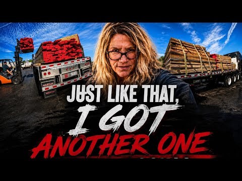 My final delivery with Prime / Life of a Female Flatbed Owner Operator Truck Driver #Landstar