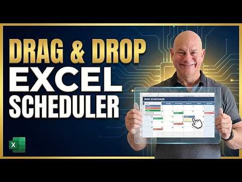 Forget Trello! Build Your Own Interactive Scheduler in Excel (Free Template)