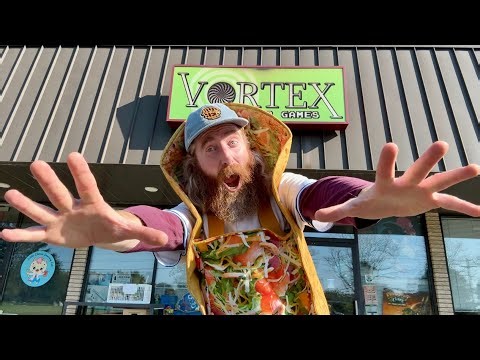 ASMR🎮Taco Visits Vortex Video Games🎮