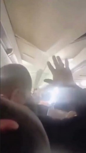 Panic and terror in the air: Iranian flight malfunctions and loses part of its roof after takeoff