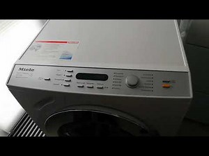 Waschmaschine, Betriebsstunden, Service Menü