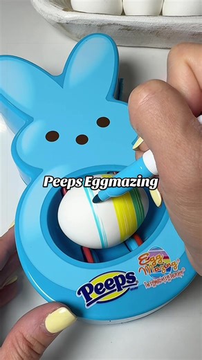 Easiest Easter Egg Decorating with Peeps EggMazing