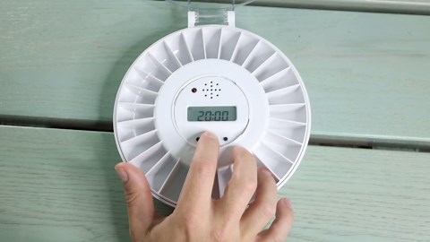 Automatic Pill Dispenser for Elderly with Alarm and Key Lock Box, Automatic Medication Dispenser - 28 Compartments Medication Organizer - Clear and Solid White Lids, FSA/HSA Eligibility