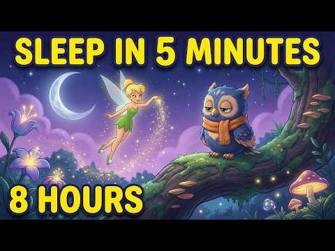 Tinker Bell Bedtime Story for Kids ✨ 8 Hours Sleep Music | AERO - Instant Baby Sleep