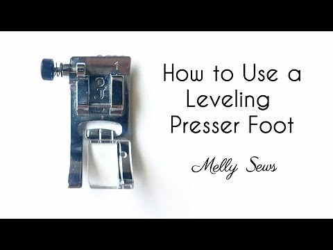How to Use a Self Leveling Presser Foot or J Foot - Sewing Secret!