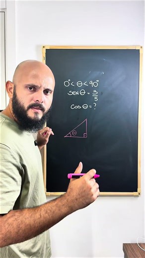 30 dias, 30 dicas para o ENEM. Dica 10: como calcular cos, se souber o sen #matematica #enem