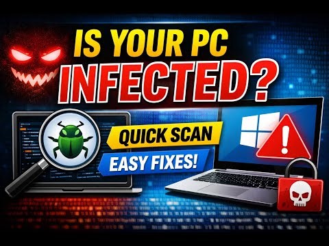 How to Check If Your Windows PC Is Infected (Quick & Easy Security Check)