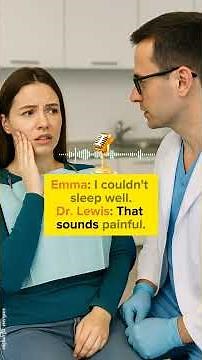 At the Dental Clinic | English Conversation with a Dentist – A2 B1 Practice