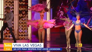 For more than a year, the lights of Las Vegas and the showbiz industry were switched off but now Sin City has fully reopened. #9Today | TODAY