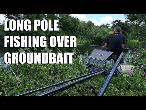 Long Pole Fishing over Groundbait - River Avon