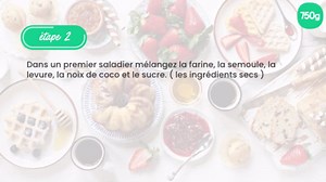 Basboussa à la noix de coco!