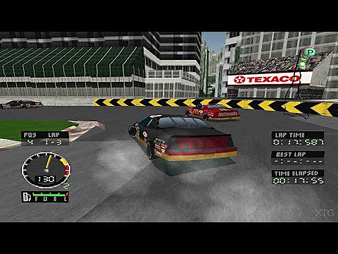 Andretti Racing PS1 Gameplay HD (Beetle PSX HW)