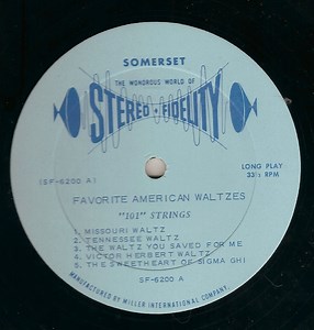 101 Strings - Play Hit American Waltzes