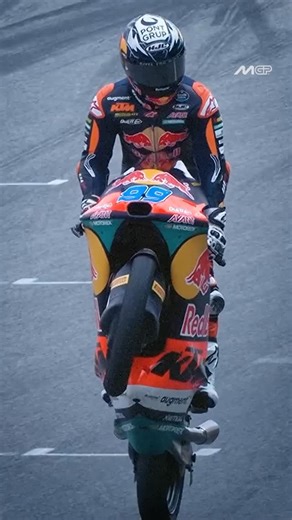 Domino Racing on Instagram: "Championship secured 🏆 @rueda.jr99 takes the Moto3 world title with a flawless ride for @redbull_ktm_ajo, fighting from row three to victory under the Indonesian sun. Calm, clinical, and unstoppable — that’s how champions are made. 🥳👏 From the #Moto3 to #MotoGP class, Domino powers the fastest bikes and riders in the world. 🌎 Proud to be part of this moment in racing history. #dominoracing #dominopower #dominocontrol #madeinitaly"