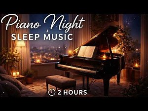 Relaxing Piano Music for Sleep 🌙 2 Hours Deep Sleep & Stress Relief