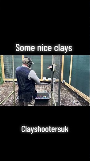 Clay pigeon shooting