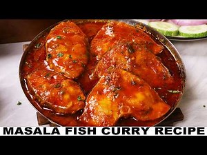 Masala Fish Curry | Village Style Fish Curry Recipe | Machli Ka Salan | Rohu Fish Curry