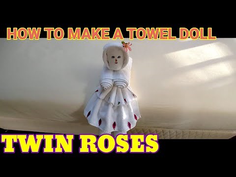 HOW TO MAKE A TOWEL DOLL | TOWEL FOLDING DOLL |DOLL|TOWEL TUTORIAL