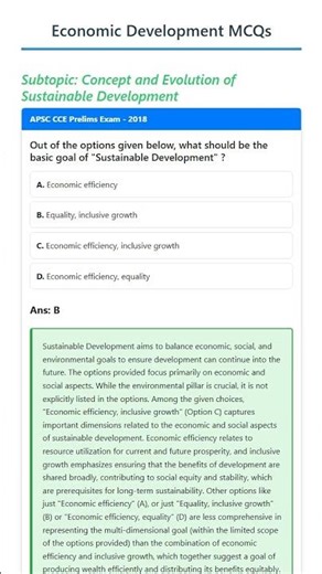 Concept and Evolution of Sustainable Development