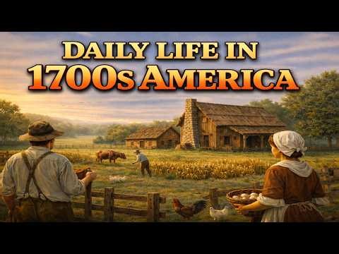 What It Was Like to Be a Farmer in 1700s America | Calm Historical Story for Sleep