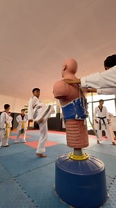 Training with dummy 🥋#taekwondo #training #martialarts #motivation #viral #viralreels #instagram #reels #education #focus #time | Subash Tamang