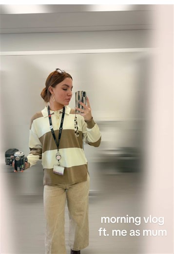 you can SEE the fear in my face waking him up 🤣 #morningvlog #grwm #motherhood #mumof2 #boymum