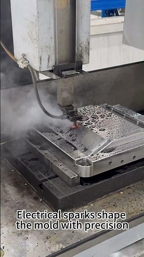 When Precision Meets Sparks | EDM Machining Process for Mold Manufacturing