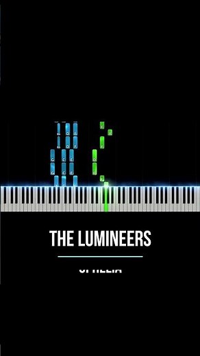 the Lumineers Ophelia Piano Tutorial / Full Tutorial on my Channel