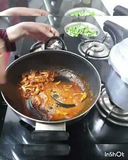 Brown Chenna Curry with Landies Finger Fry! Check out my Vegetarian lunch vlog for detailed recipe!