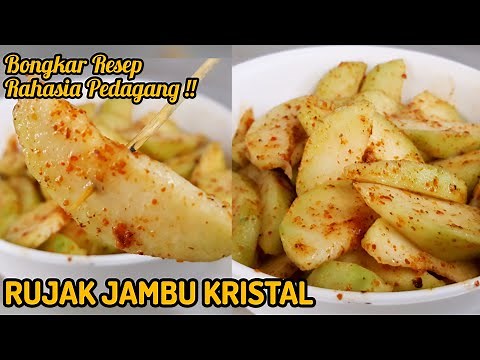 RESEP RUJAK JAMBU KRISTAL || Ternyata Gampang Dan Simple Bangeett !!