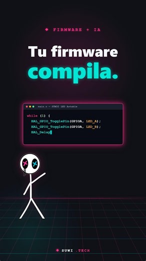 Tu firmware compila, pero compilar no es funcionar.
